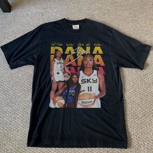 Dana Evans - Chicago Sky - Wnba - Unisex Black T-Shirt
